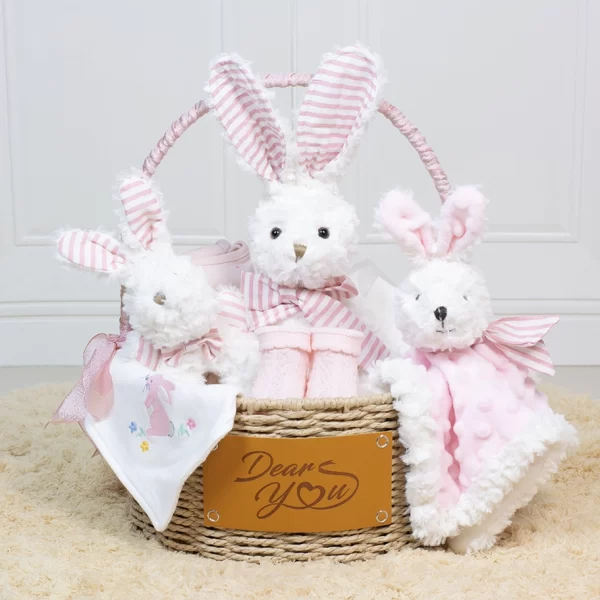 “New-born Essentials” Baby Girl Hamper