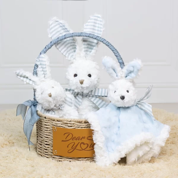 “My First Bunny” Baby Boy Hamper