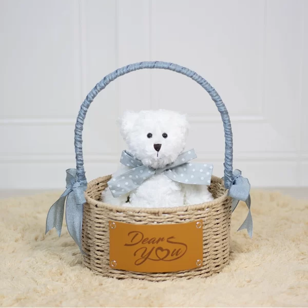 Dear Bear Hamper (Blue)