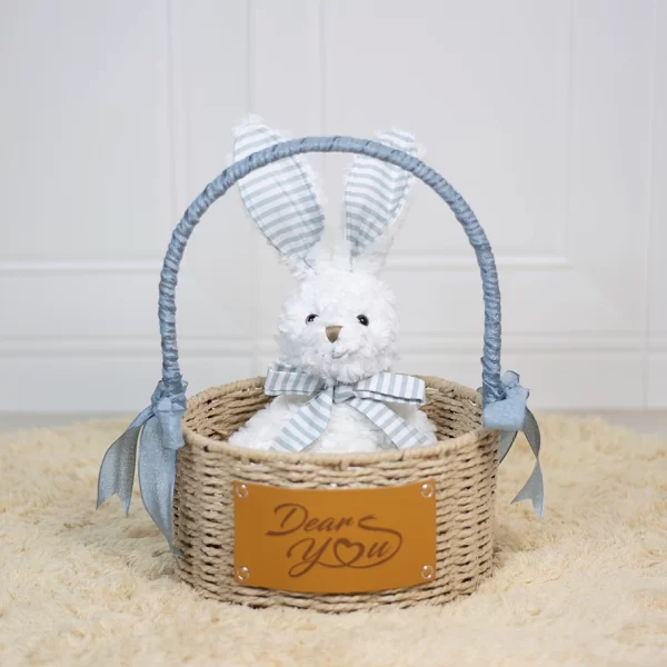 Dear Bunny Hamper (Blue)