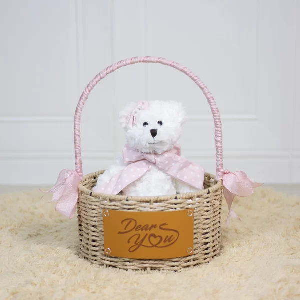 Dear Bear Hamper (Pink)